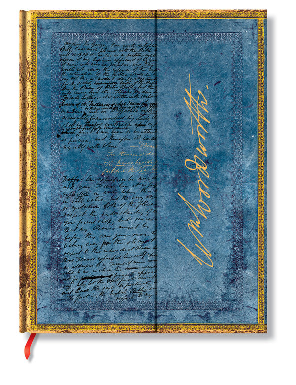 Paperblanks Wordsworth Brief mit Zitat aus Daffodils Midi