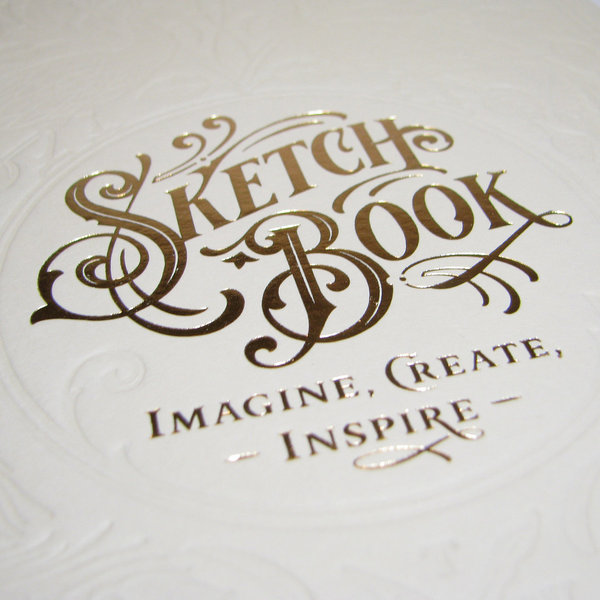 Sketch Book Imagine, smaragdgrün, blanko